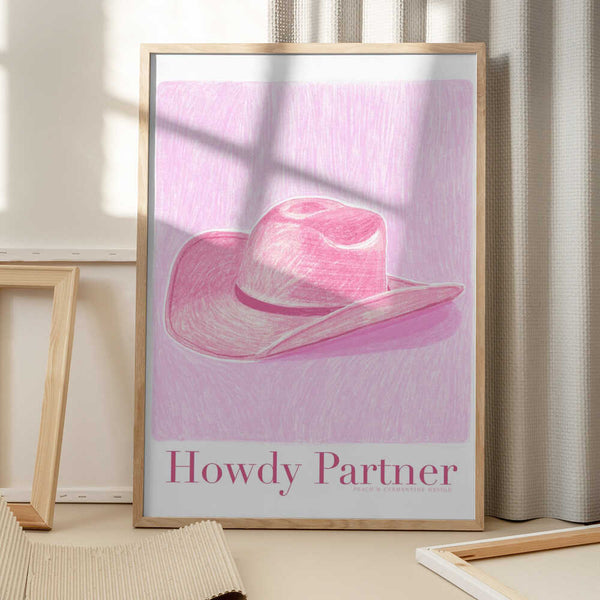 Tablou înramat „P&c Howdypartner Copy” de Jenny Liz Rome