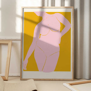 Tablou înramat „Pandc Figure1 Copy 2” de Jenny Liz Rome