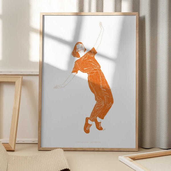 Tablou înramat „Jlr Dancing14 Copy 2” de Jenny Liz Rome