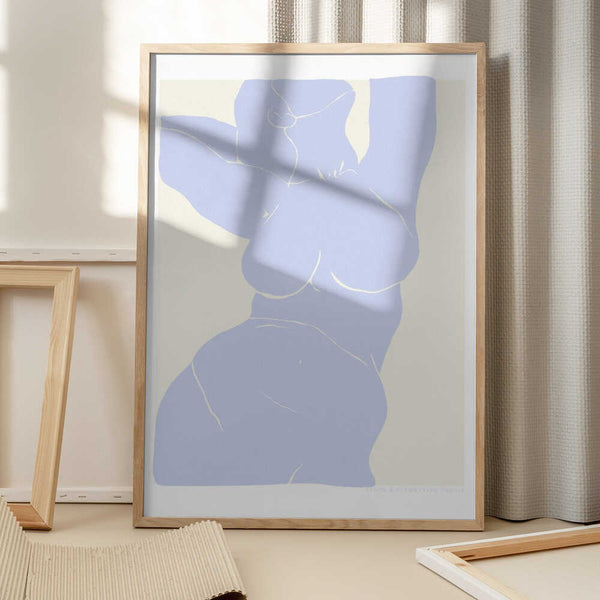 Tablou înramat „P&c Figure#7 Copy 2” de Jenny Liz Rome