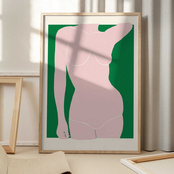 Tablou înramat „P&c Figure#3 Copy 2” de Jenny Liz Rome