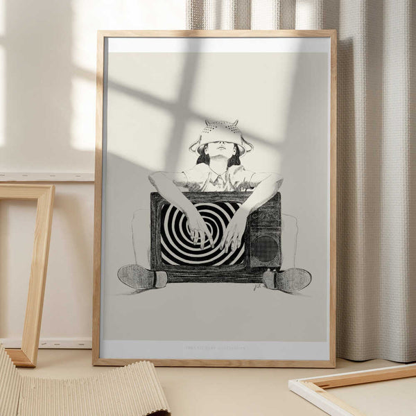 Tablou înramat „Jlr Hypnoyouth Copy” de Jenny Liz Rome