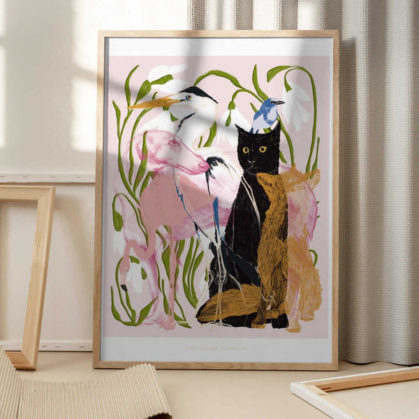 Tablou înramat „Jlr Collage2” de Jenny Liz Rome