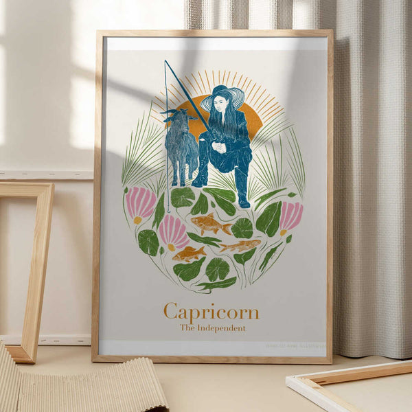 Tablou înramat „Jlr Capricorn Copy” de Jenny Liz Rome