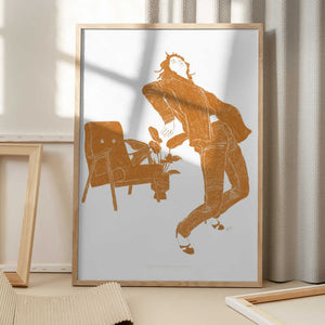 Tablou înramat „Jlr Dancing6 Copy” de Jenny Liz Rome
