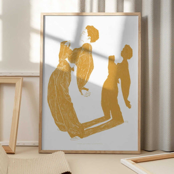 Tablou înramat „Jlr Dancing5 Copy” de Jenny Liz Rome