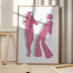 Tablou înramat „Jlr Dancing3 Copy” de Jenny Liz Rome