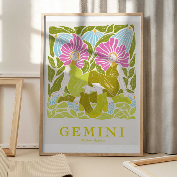 Tablou înramat „Jlr Gemini” de Jenny Liz Rome