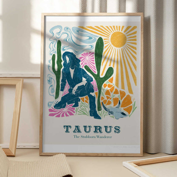 Tablou înramat „Jlr Taurus Copy” de Jenny Liz Rome