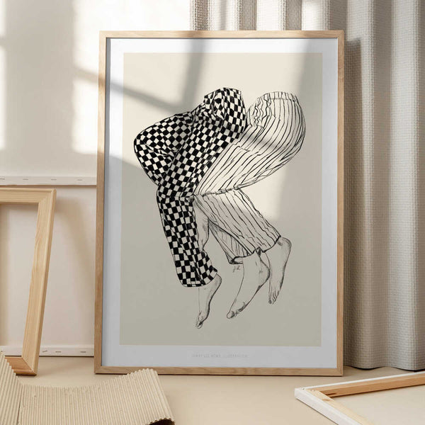 Tablou înramat „Jlr Love1 Copy” de Jenny Liz Rome