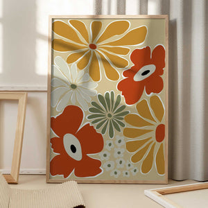 Tablou înramat „Vintage Vibes” de Miho Art Studio