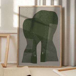 Tablou înramat „Muted Silhouettes” de THE MIUUS STUDIO