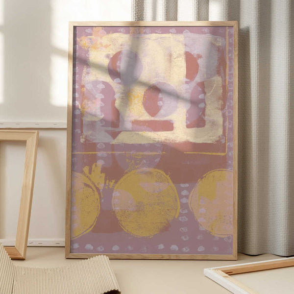 Tablou înramat „Abstract Shapes  0010” de Dina Dankers