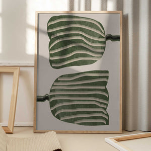 Tablou înramat „Abstract Tulips” de THE MIUUS STUDIO