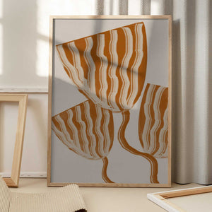 Tablou înramat „Modern Flowers” de THE MIUUS STUDIO