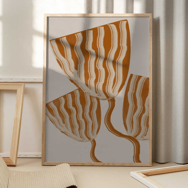 Tablou înramat „Modern Flowers” de THE MIUUS STUDIO