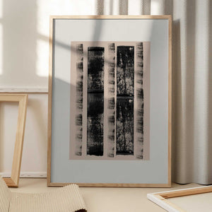 Tablou înramat „Monochrome Lines” de THE MIUUS STUDIO