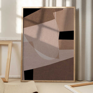 Tablou înramat „Collage Abstract” de Dan Hobday