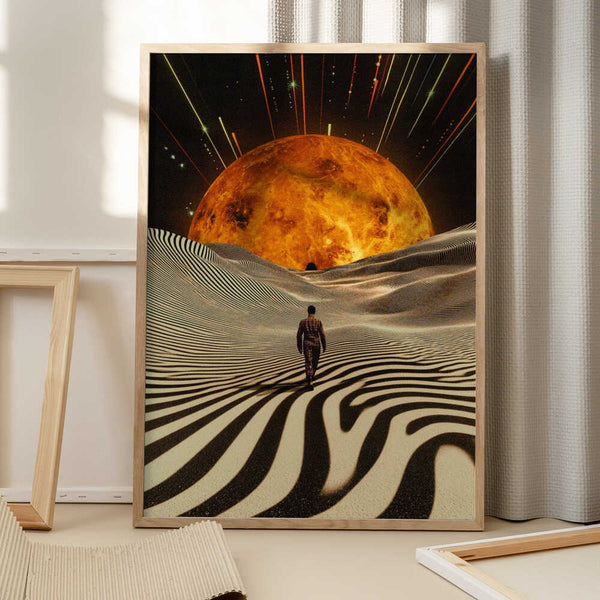 Tablou înramat „Adventures In New Dimensions” de Taudalpoi