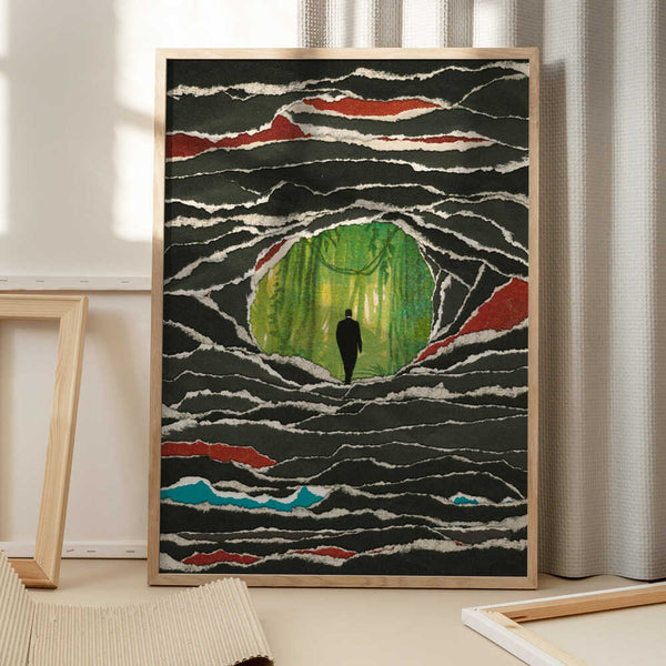 Tablou înramat „Shredded Dreams” de Taudalpoi