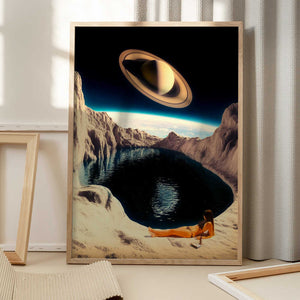 Tablou înramat „Moon Pool” de Taudalpoi