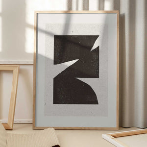 Tablou înramat „Fragmented Shape” de THE MIUUS STUDIO
