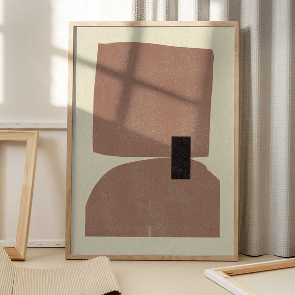 Tablou înramat „Abstract Balance” de THE MIUUS STUDIO