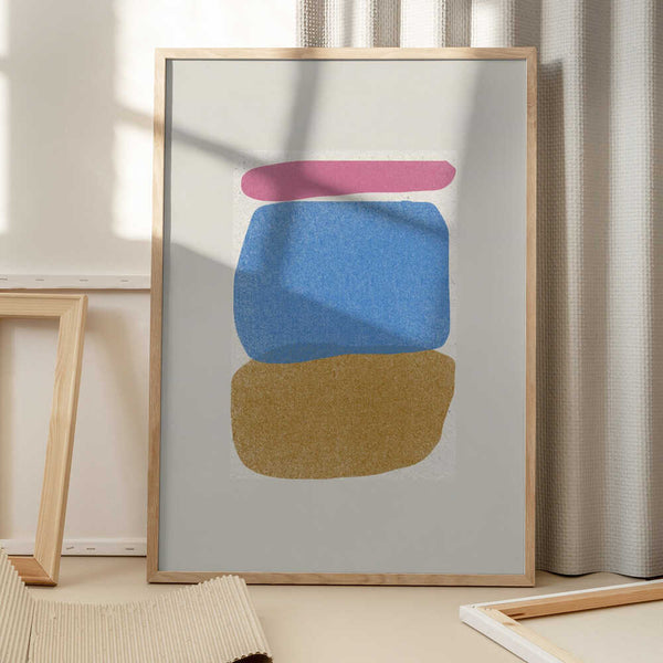 Tablou înramat „Color Harmony Trio” de THE MIUUS STUDIO