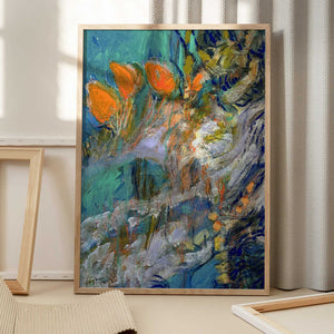 Tablou înramat „Vivid Floral Dream” de Dorothy Fagan