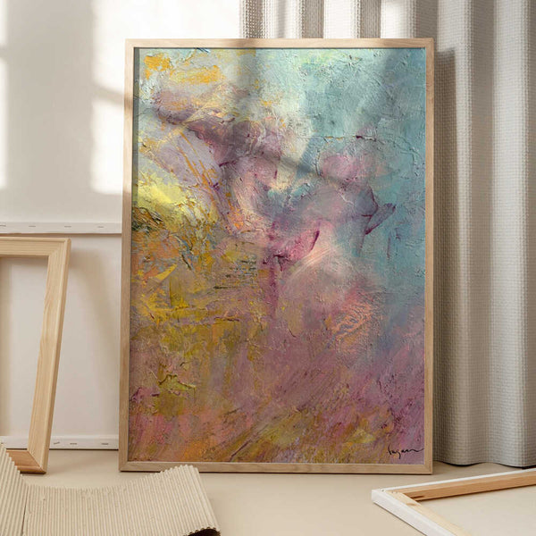 Tablou înramat „Pastel Pink Dreams” de Dorothy Fagan