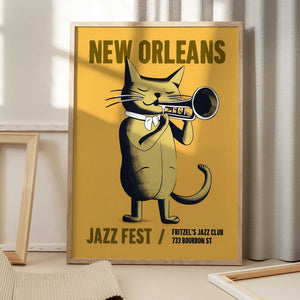 Tablou înramat „New Orleans Jazz Fest” de Andreas Magnusson