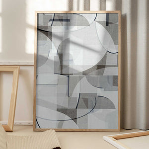 Tablou înramat „Neutral Curves 4” de cartissi