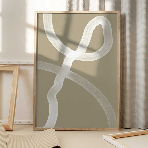 Tablou înramat „Fluid Pathways” de Treechild