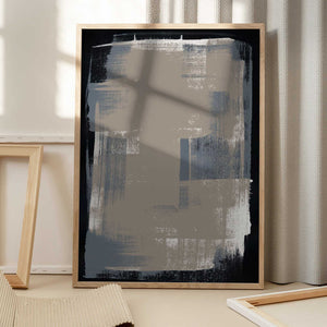 Tablou înramat „Abstract Brush Strokes 180X” de Mareike Böhmer