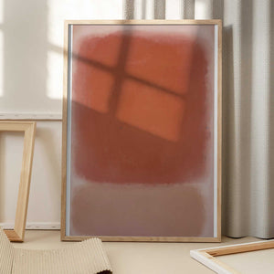 Tablou înramat „Rust Hues Harmony” de THE MIUUS STUDIO