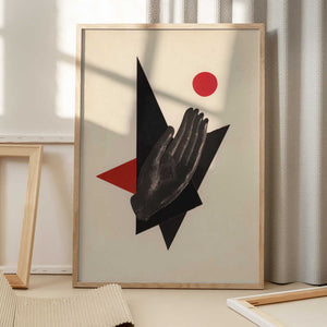 Tablou înramat „Order of the Stone Hand” de Mikhail Siskoff