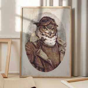 Tablou înramat „Ready for take off” de Mike Koubou