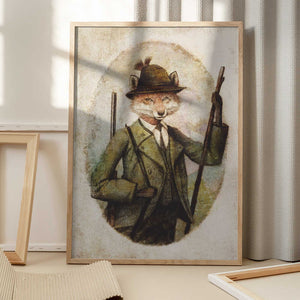 Tablou înramat „Hunting Season” de Mike Koubou