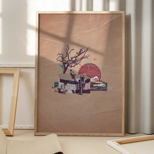 Tablou înramat „Barren Tree” de Dominik Przerwa