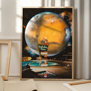 Tablou înramat „The Space Hotel” de Taudalpoi