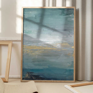 Tablou înramat „A Serene Seascape” de Julia Contacessi