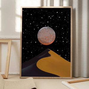 Tablou înramat „Celestial Dunescape” de Nicholas