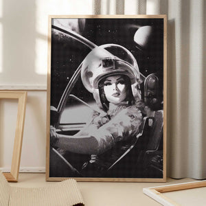 Tablou înramat „Next Stop Mars” de Taudalpoi