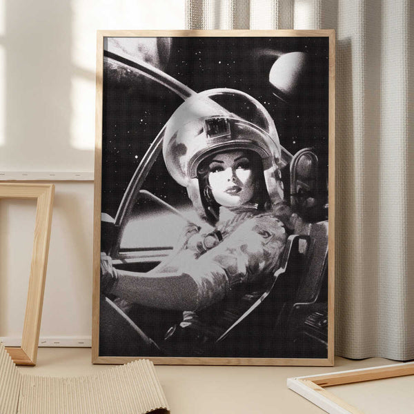 Tablou înramat „Next Stop Mars” de Taudalpoi