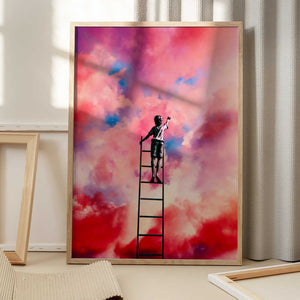Tablou înramat „Cloud Painter” de Taudalpoi