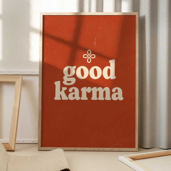 Tablou înramat „Karma&#039;s Essence” de Treechild