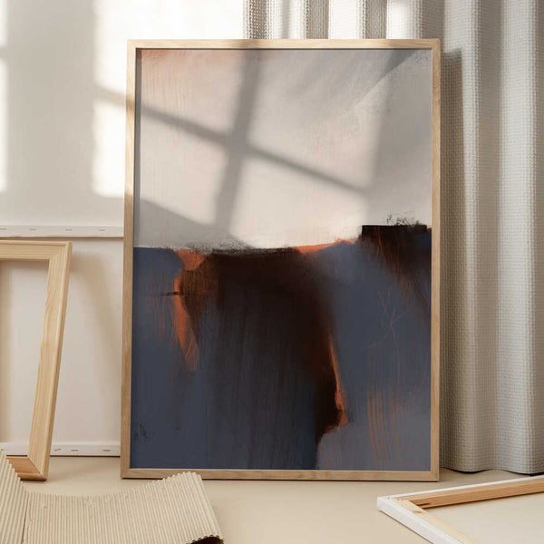 Tablou înramat „Ethereal Horizons” de MANSI SAXENA