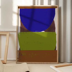 Tablou înramat „Abstract Shapes No. 1” de THE MIUUS STUDIO