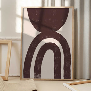 Tablou înramat „Abstract Shape No2” de THE MIUUS STUDIO