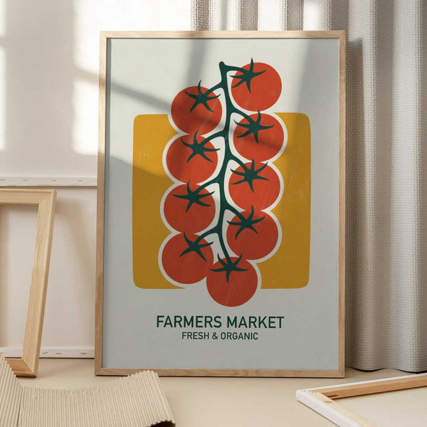 Tablou înramat „Farmers Market” de Andreas Magnusson